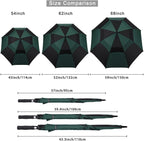 G4Free 47/54/62/68/72 Inch Automatic Open Golf Umbrella Oversize Extra Large - Image 2