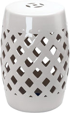 Outsunny 13" x 18" Ceramic Garden Stool by Outsunny