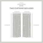 Exclusive Home Cabana Solid Indoor/Outdoor Light Filtering Hook-and-Loop Tab - Image 10