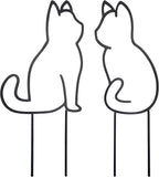 Cat-Shaped Small Trellis for Potted Plants, 13 inches Hoya Trellis 2 Pack by Unknown