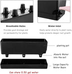 Self Watering Pots for Indoor Plants 17 Inches Window Boxes Planters - Image 4