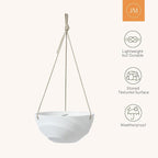 La Jolie Maison 10 Inch Hanging Planters - Image 7