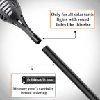 Flame Lamp Extension, Ground Stake and Joint Connector Kit to Make Solar - Image 3