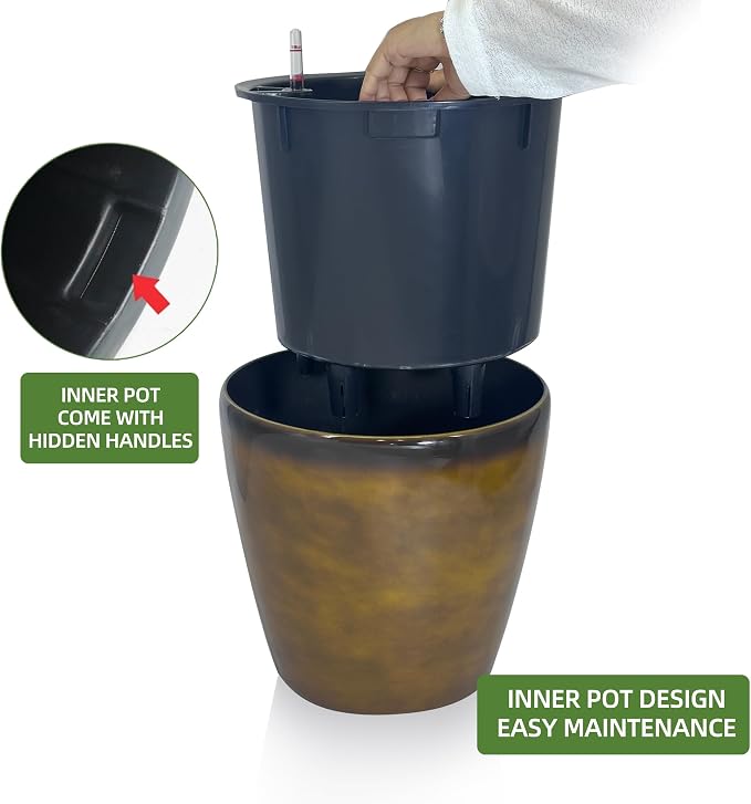 Dexceder 15x14 Self Watering Planter - Image 4