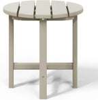 WestinTrends Dylan Adirondack Round Outdoor Side Table - Image 8