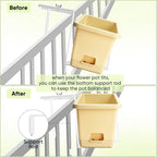 Adjustable Planter Box Bracket, Flower Box Holder Brackets - Image 4