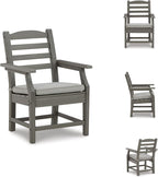 Signature Design by Ashley Visola Outdoor HDPE Dining Chair Set of 2, Durable - Image 6