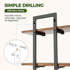 Bamworld Floating Shelves for Wall Planters for Indoor Plants Hanging Shelves - Image 7