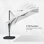 PURPLE LEAF 10 Feet Patio Umbrella - Image 7