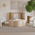 Christopher Knight Home Rhett Cloud-Shaped Lightweight Concrete Coffee Table - Image 4