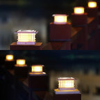 Dynaming 6 Pack Solar Post Cap Lights Outdoor, High Brightness Warm White SMD - Image 4