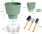 2024 Upgraded 5 Pack 6-Inch Self-Watering Planter Pots - Image 3