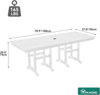 YITAHOME HDPE Patio Dining Table - Image 8