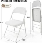 VINGLI 10 Pack Folding Chairs - Image 3