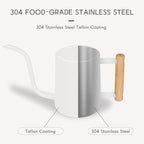 Watering Can Indoor Plants, 35 oz/1000 ml Metal Stainless Steel Watering Can Pot - Image 5