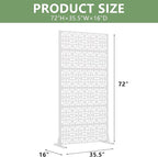 Casaphoria Metal Privacy Screen Outdoor - Image 5
