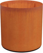 PLANTERCRAFT Corten Steel Metal Planter Box, Round Sizes, Modern Garden Steel by Plantercraft