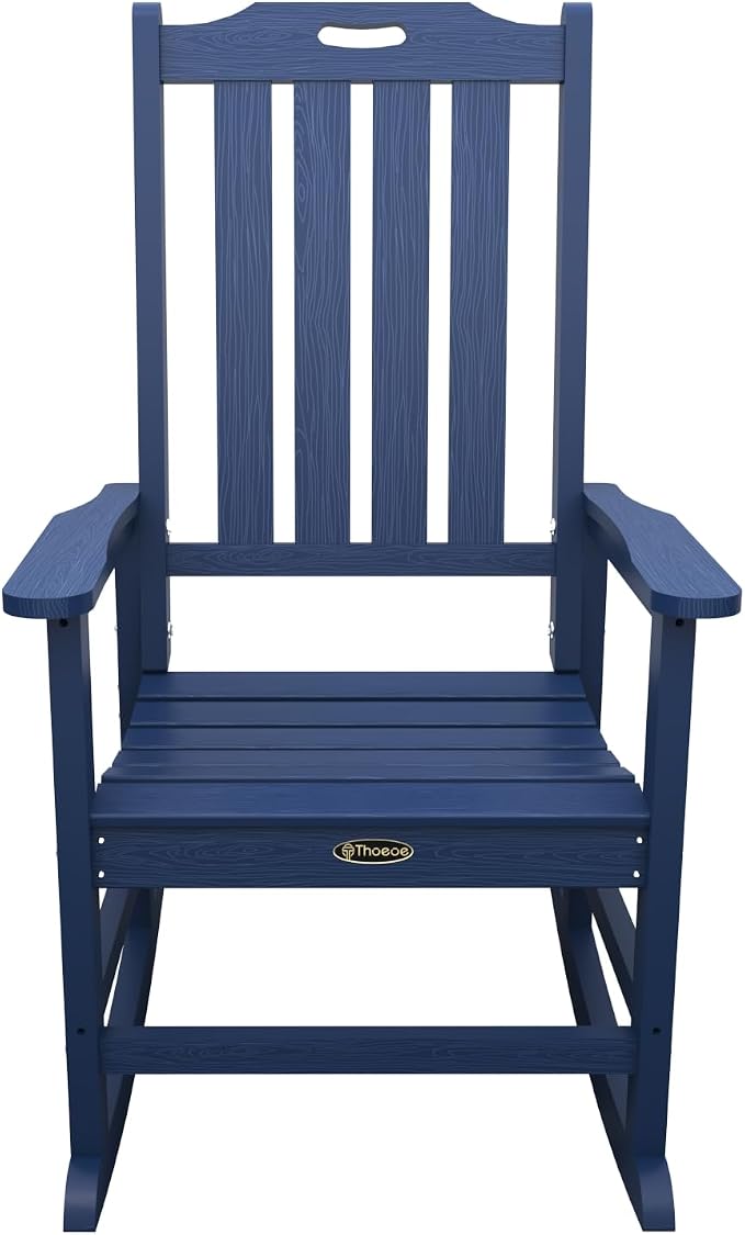 Oversized Rocking Chair Set of 8, Outdoor Rocking Chair - Image 4