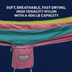 ENO, Eagles Nest Outfitters DoubleNest Lightweight Camping Hammock, 1 to 2 - Image 6