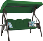 3-Seat Outdoor Porch Swing by zzw