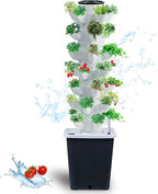 Hydroponics Tower Indoor Growing System Vertical Garden Planter Indoor Smart by JPWDDWYT