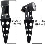 4-Spotlight Mini 50X Solar-Powered LED Spotlight, Outdoor Garden Yard Landscape - Image 2