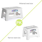 Delxo 9 Inch Folding Step Stool - Image 8