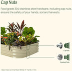 Vego garden Raised Garden Bed Kit, Modern Gray - Image 4