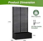 Metal Raised Garden Bed with Trellis, Planter Box - Image 3