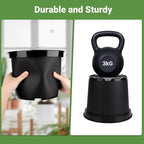 GREANER Plant Nursery Pots, 10 Inch Round Sturdy Garden Pots - Image 3