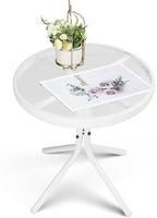 VINGLI Outdoor Side Table, Weatherproof Small Tables by VINGLI