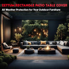 Zettum Patio Furniture Cover Rectangle - Image 7