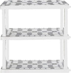 Oskar Heavy Duty Plastic Storage Shelves- by Koolatron