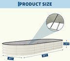 Garvee Galvanized Raised Garden Bed Outdoor, Rust-Resistant Raised Garden Beds - Image 2