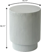 LeisureMod Eden Modern Side End Table – Indoor and Outdoor Accent Table - Image 3