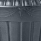 Arcadia Garden Products PL00GY Classic Traditional Plastic Urn Planter - Image 9