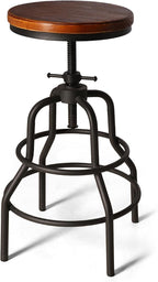 LOKKHAN Vintage Industrial Barstools - Image 9