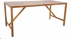 Tangkula 67" Acacia Wood Outdoor Dining Table - Image 9
