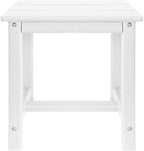 Adirondack Square Side Table, one-Tier Outdoor end Table, Patio Side Table - Image 8