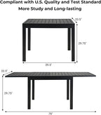 Grand patio 5-Piece Outdoor Dining Set - Image 5