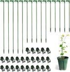 30 Pcs Plant Support Stakes by LUCKJUJU