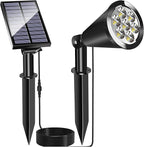 MEIHONG Solar Spot Light Outdoor, Waterproof LED Landscape Lights Dusk to Dawn by MEIHONG