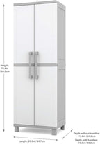 Keter Storage Cabinet with Doors and Shelves - Image 3
