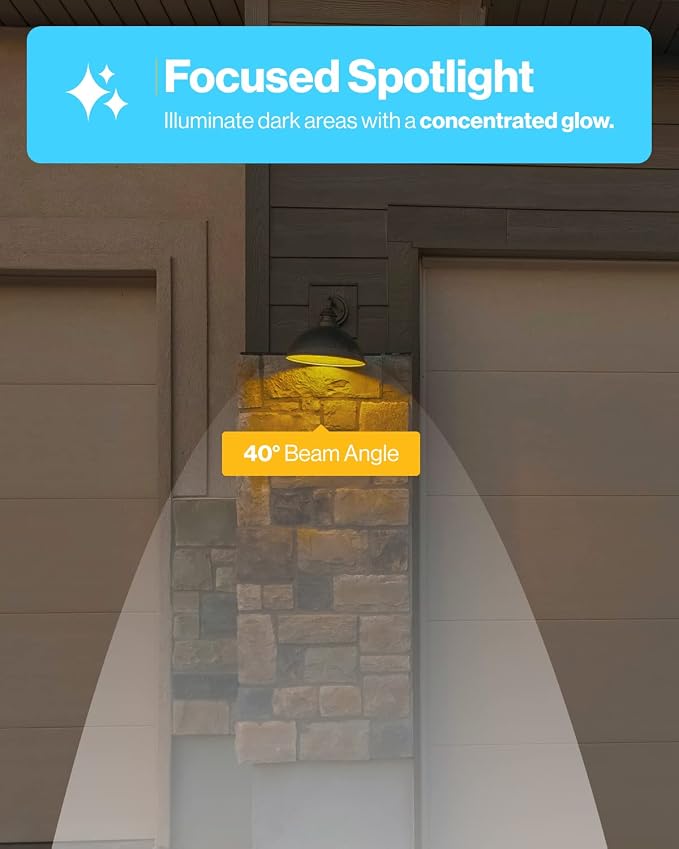 Sunco 96 Pack Outdoor LED Flood Home Patio Driveway Light, Waterproof PAR38 LED - Image 7