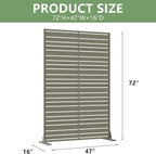 Casaphoria Metal Privacy Screen Outdoor - Image 5