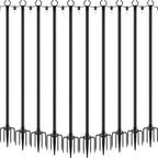 AILBTON 10 Pack 10Ft String Light Poles, Light Poles by AILBTON