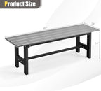 Giantex 2-Person Outdoor Bench Seat - Image 3