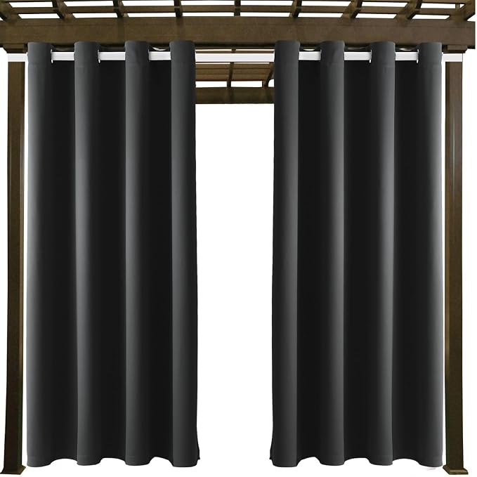 Waterproof Outdoor Curtain W52 x L63 - Image 9