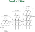 Trellis for Climbing Plants Indoor, 4 Pack Stackable Garden Trellis for Potted - Image 2