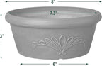 Arcadia Garden Products PSW TA20DC Plastic/Stone/Wood Composite Bulb Pan – No - Image 4